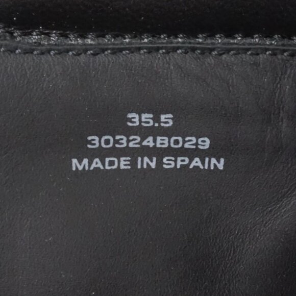 Alexander Wang Atlas Leather Lace-Up Platform Combat Rugged Boots in Black - Picture 8 of 16